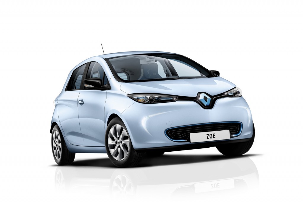 Zoe in Azure Blue (Image: Renault) Zoe in Azure Blue (Image: Renault)