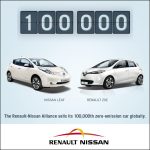 Renault-Nissan sells its 100,000th Zero-Emission car