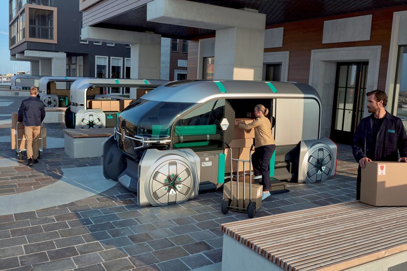 EZ-PRO Urban Delivery EV (Image: Renault)