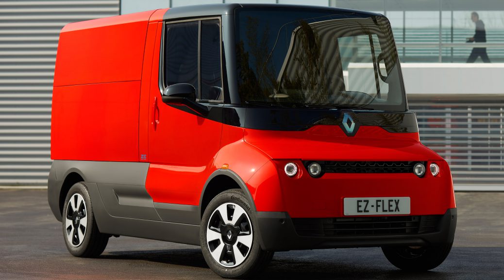 EZ-FLEX Electric LCV (Image: Renault)