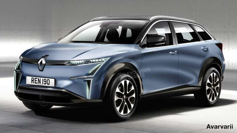 Renault electric SUV (Image: Auto Express/Playback)